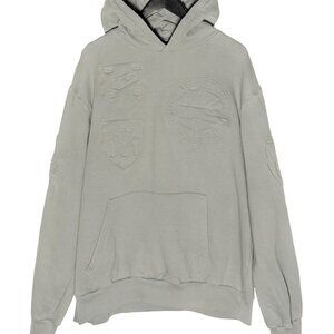 Louis Vuitton 2019 3D Padded Monogram Grey Hoodie